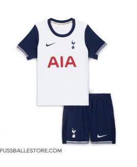Günstige Tottenham Hotspur Heimtrikotsatz Kinder 2024-25 Kurzarm (+ Kurze Hosen)